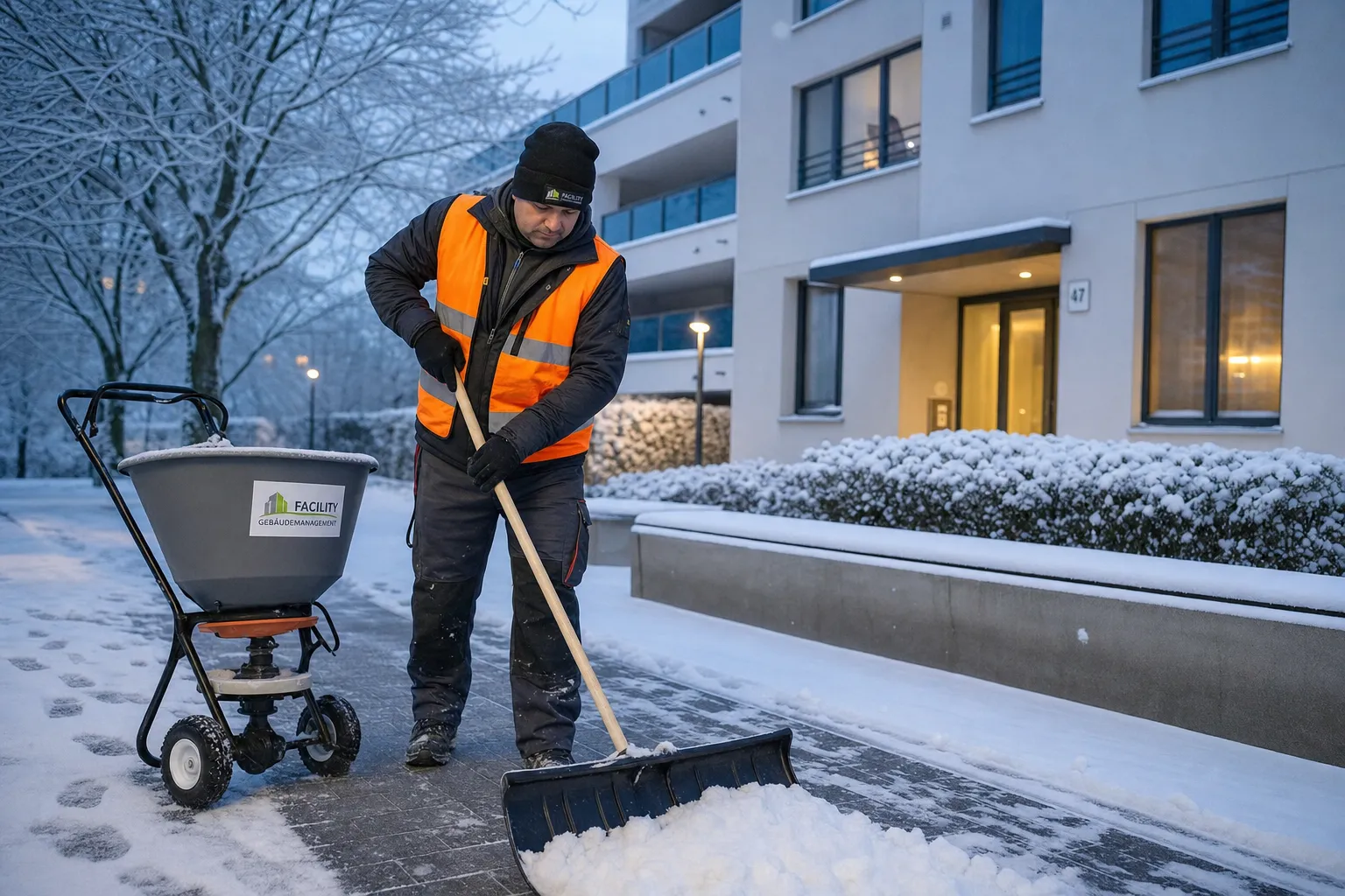 Winterdienst – Schnee- und Eisbeseitigung auf Wegen